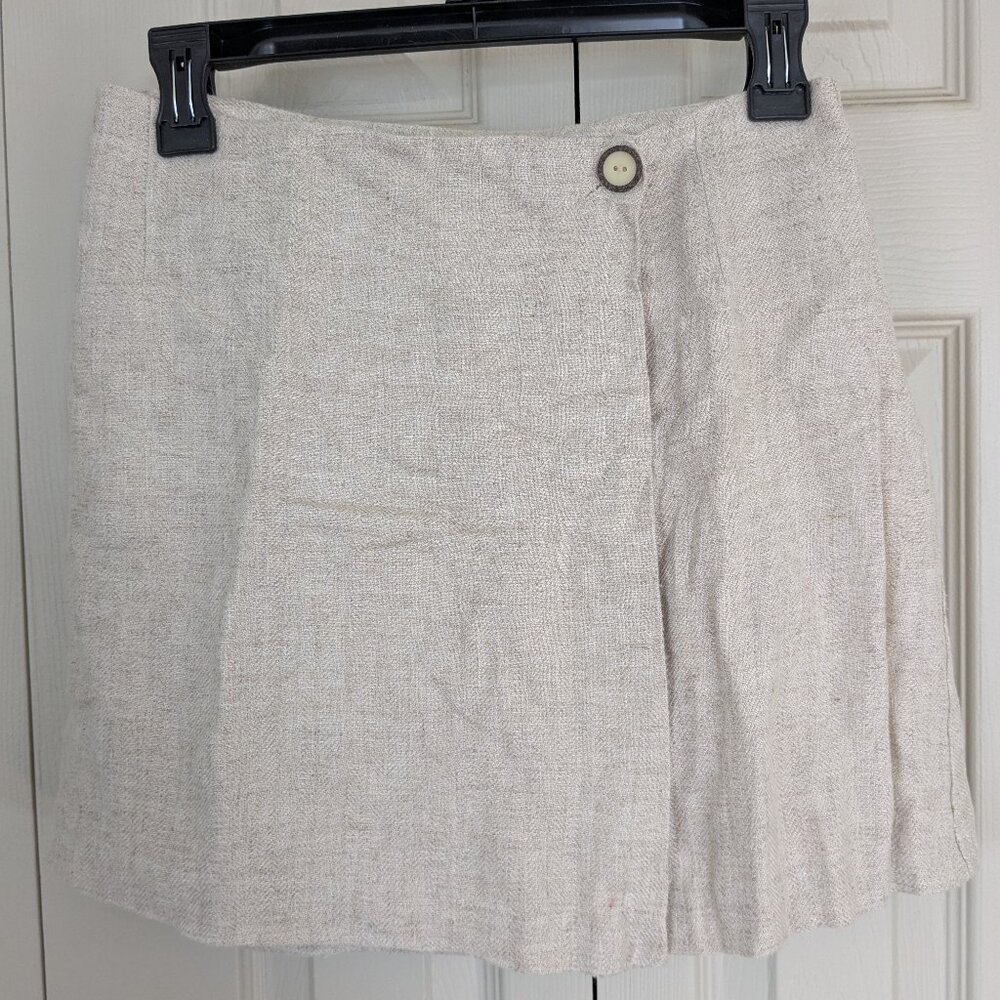 linen skirt